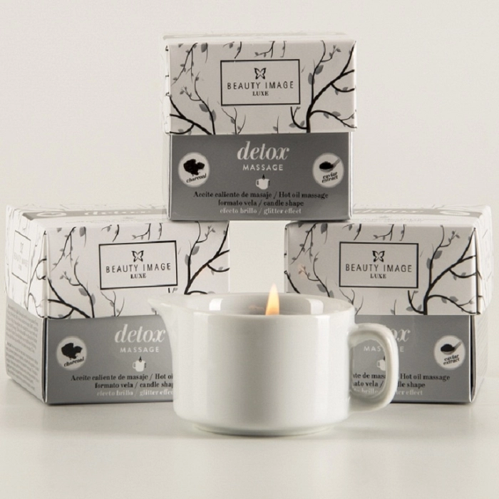ACEITE CALIENTE MASAJE DETOX 35 GRS VELA ACEITE CALIENTE MASAJE DETOX 35 GRS VELA