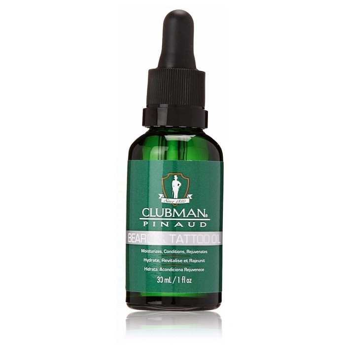 ACEITE PARA BARBA Y TATUAJES CLUBMAN 30 ML ACEITE PARA BARBA Y TATUAJES CLUBMAN 30 ML