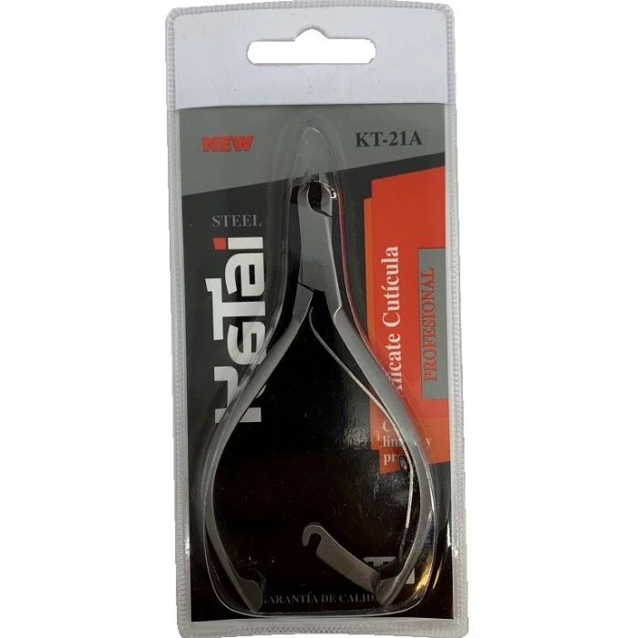 ALICATE CUTICULAS CON RESORTE 4 MM KATAI