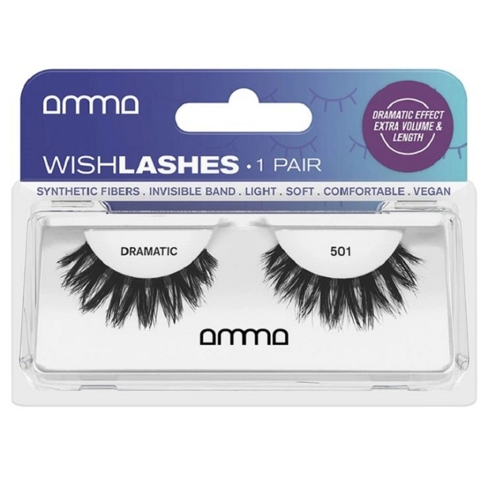 AMMA LASHES PESTAÑAS POSTIZAS WISH LASHES DRAMATIC 501