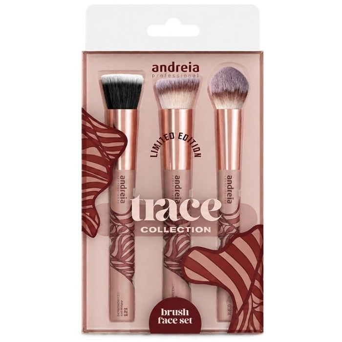 ANDREIA FACE MAKEUP BRUSH SET TRACE COLLECTION ANDREIA FACE MAKEUP BRUSH SET TRACE COLLECTION