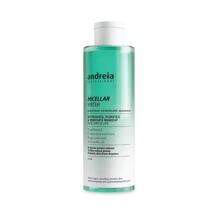 ANDREIA MICELLAR WATER REFRESHES, PURIFIES & REMOVES MAKEUP 200 ML REF 3MR003