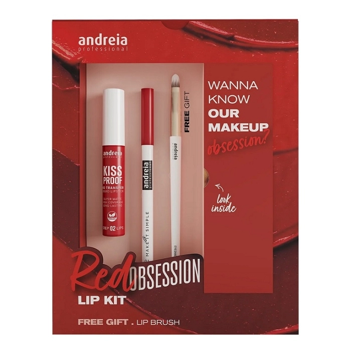 ANDREIA RED OBSESION LIP KIT