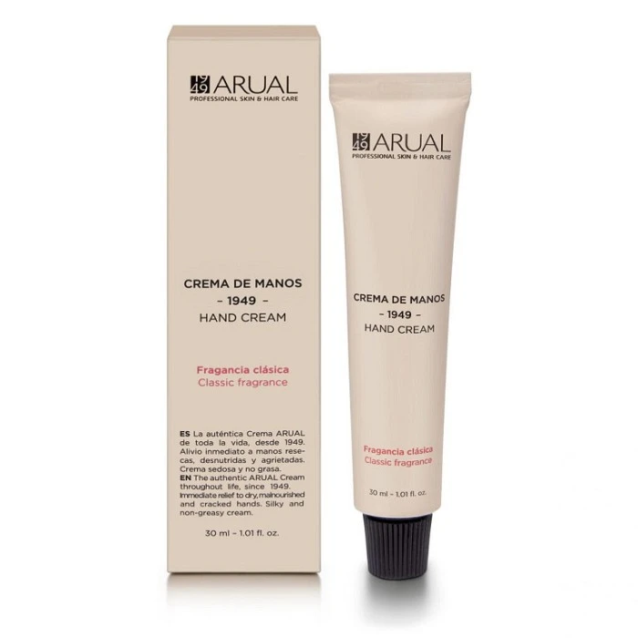 ARUAL CREMA DE MANOS FRAGANCIA CLASICA 30 GR.