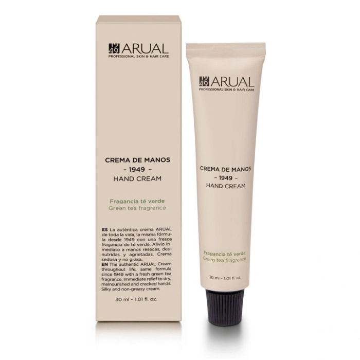 ARUAL CREMA DE MANOS FRAGANCIA TE VERDE 30 GR