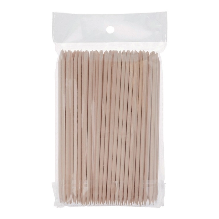 BAJAPIELES MADERA (PALITO NARANJO) 155 MM 100 UNIDADES REF06566