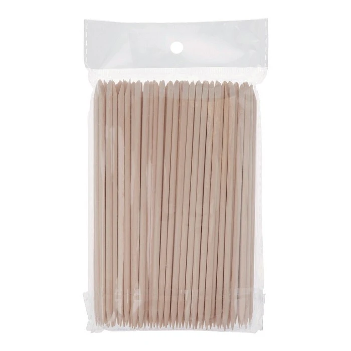 BAJAPIELES MADERA (PALITO NARANJO) 155 MM. 100 UNIDADES REF.06566