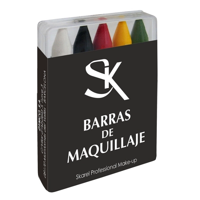 BLISTER 5 BARRITAS MAQUILLAJE 5x45 MM