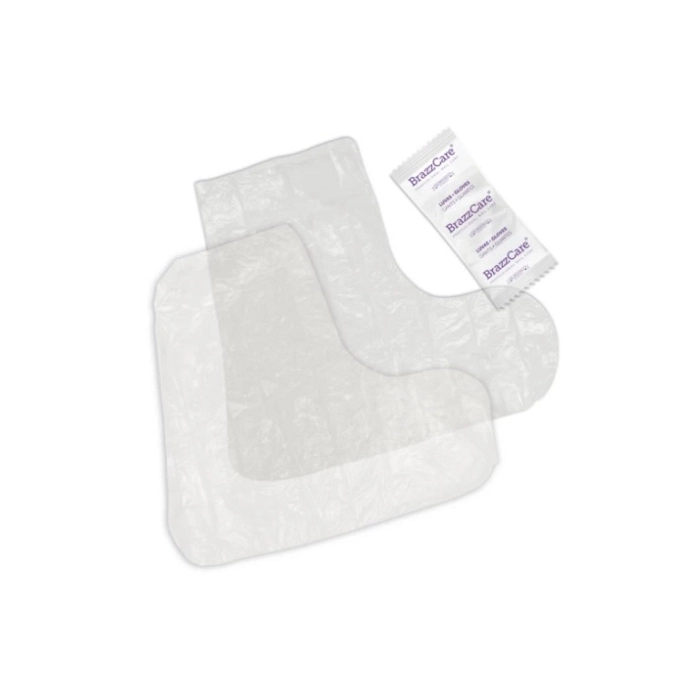 BRAZZCARE ZAPATILLAS PEDICURA USO INDIVIDUAL (BOLSA 50 PARES)