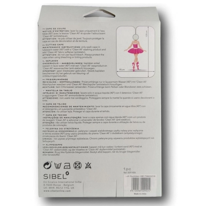CAPA DE CORTE INFANTIL BALLERINA REF 5091406