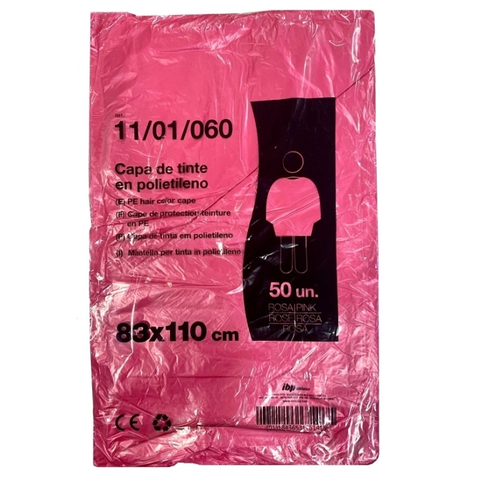 CAPAS DESECHABLES PLASTICO BOLSA 50 UNIDADES 83x110 CM