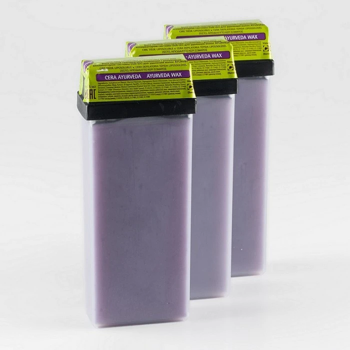 CARTUCHO CERA TIBIA LIPO AYURVEDA ROLLON 100 ML.