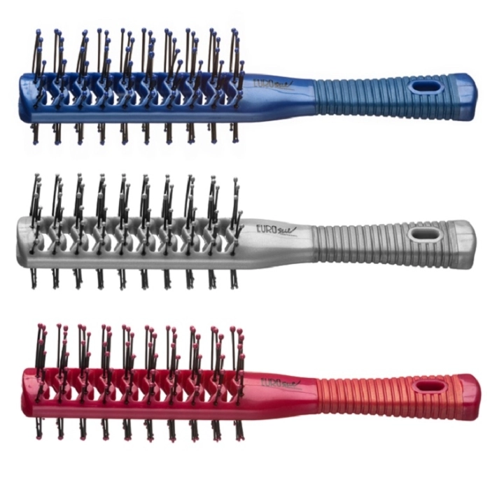 CEPILLO ESQUELETO DOBLE MANGO GOMA TUNEL COLOR ALEATORIO REF02182