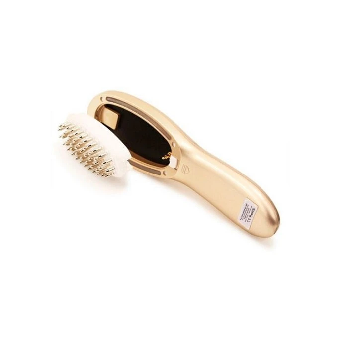 CEPILLO IONIC GOLD CON LUZ PULSADA