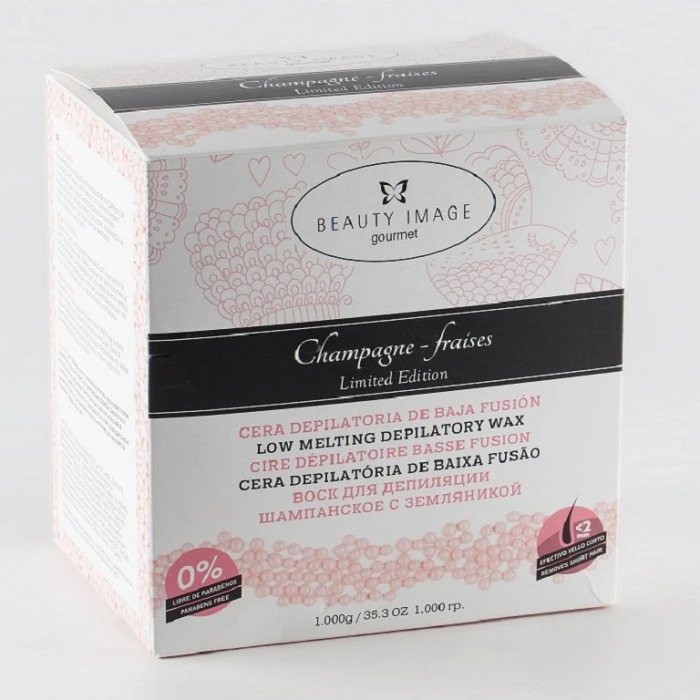 CERA DEPIL BAJA FUSION CHAMPAGNE&FRESAS KILO