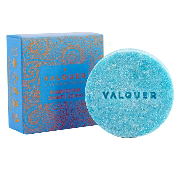 CHAMPU SOLIDO SUNRISE (EXTRACTO DE NARANJA Y PAPAYA) 50 G. VALQUER