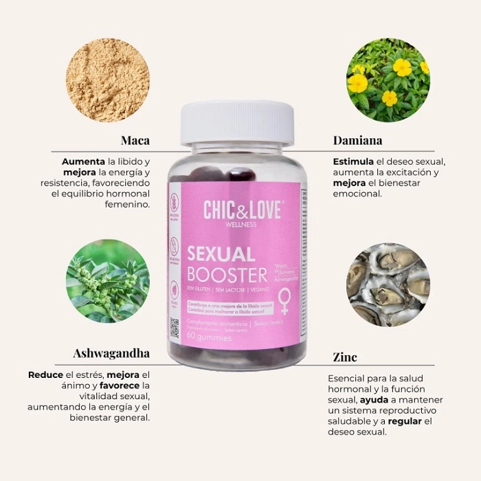 CHIC & LOVE SEXUAL BOOSTER MUJER GUMMIES