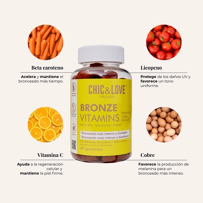 CHIC & LOVE SEXUAL BRONZE GUMMIES VITAMINS