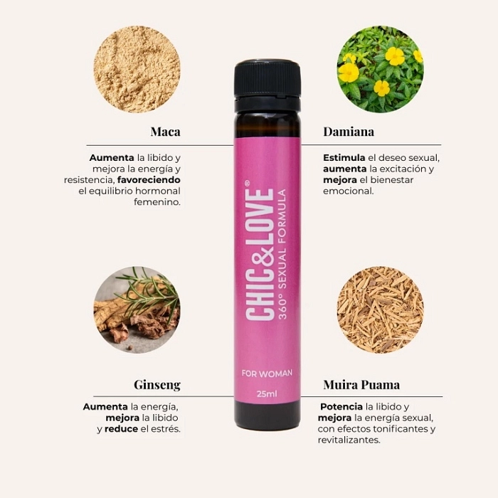 CHIC & LOVE VIAL SEXUAL BOOSTER MUJER