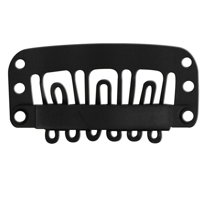 CLIP EXTENSIONES NEGRO 32 MM BOLSA 12 UNIDADES REF766911