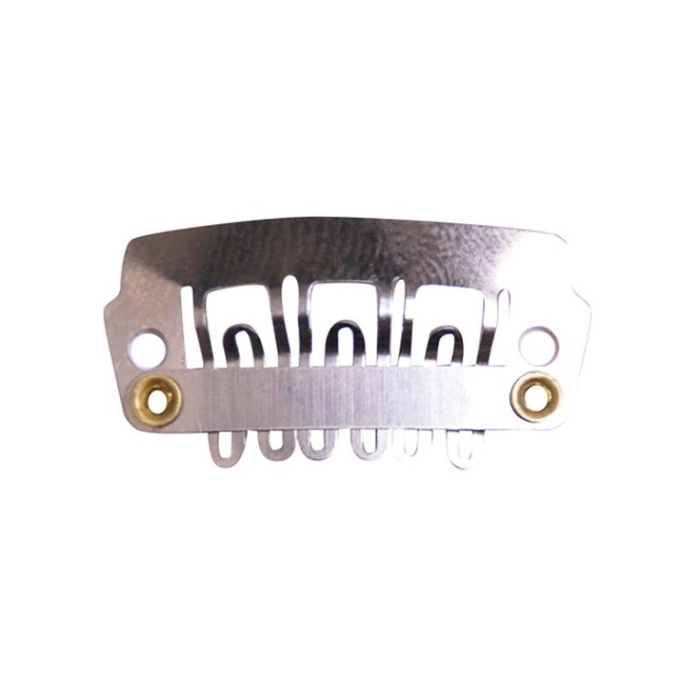 CLIP EXTENSIONES PLATA 32 MM BOLSA 12 UNIDADES REF766904