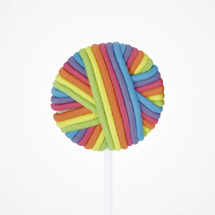 COLETERO PIRULETA LOLLIPOPS COLOR ALEATORIO 24 UNID.