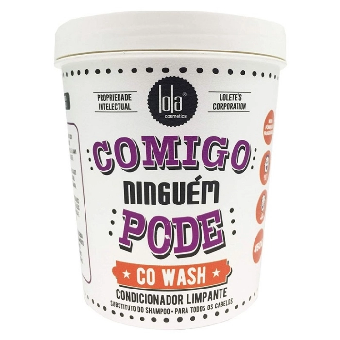 COMIGO NINGUEM PODE CO WASH ACONDICIONADOR LIMPIADOR 450 G