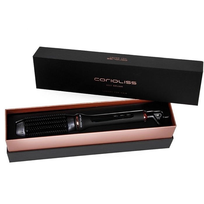 CORIOLISS CEPILLO HOT BRUSH BLACK COPPER SOFT TOUCH