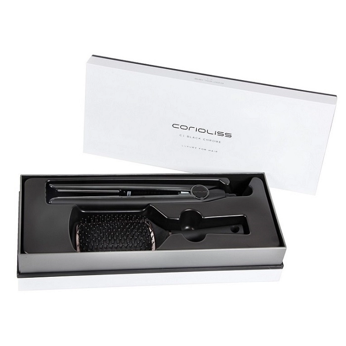 CORIOLISS PLANCHA C1 BLACK CHROME + PADDLE CHRISTMAS KIT