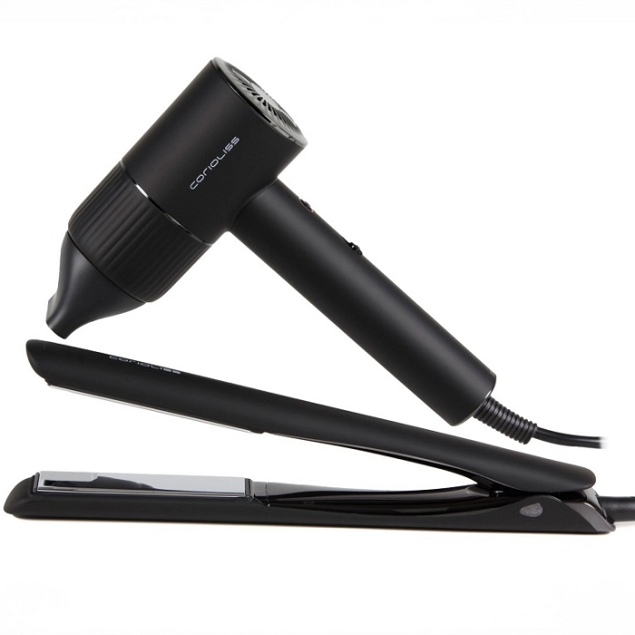 CORIOLISS PLANCHA C5 + APOLO BLACK CHROME EDICION LIMITADA