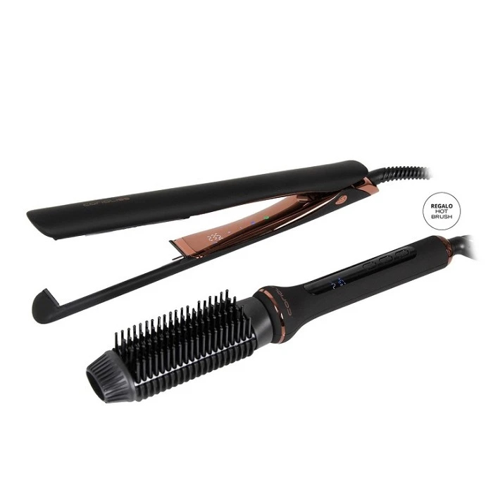CORIOLISS PLANCHA C5 COPPER + HOT BRUSH 