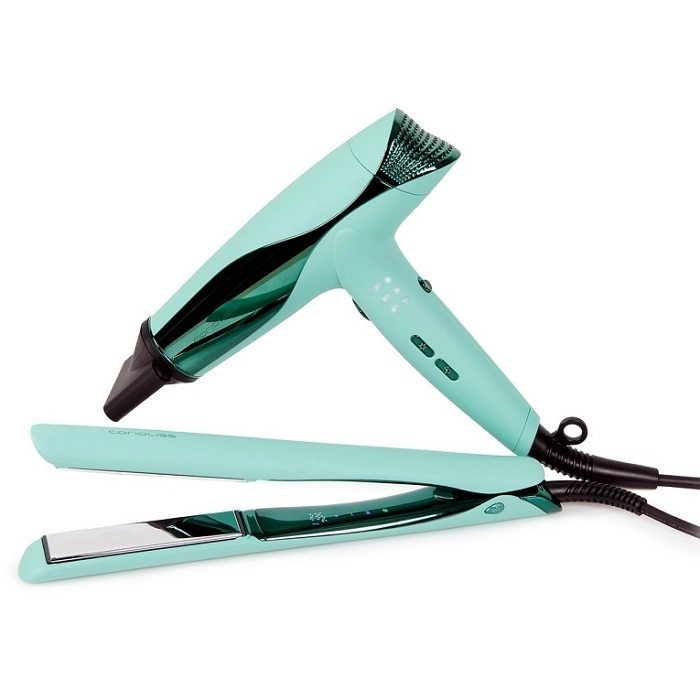 CORIOLISS PLANCHA C5 MINT GREEN + SECADOR WIND