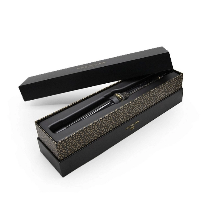 CORIOLISS RIZADOR GLAMOUR WAND GOLD LEOPARD SOFT TOUCH DIGITAL CORIOLISS RIZADOR GLAMOUR WAND GOLD LEOPARD SOFT TOUCH DIGITAL