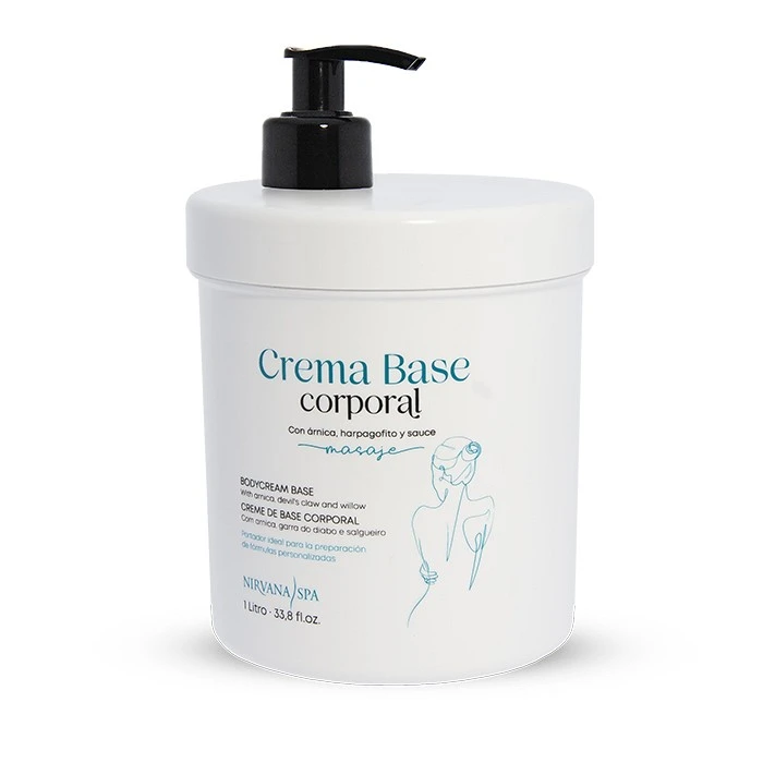CREMA BASE CORPORAL 1 LITRO REF.81083 NIRVANA SPA