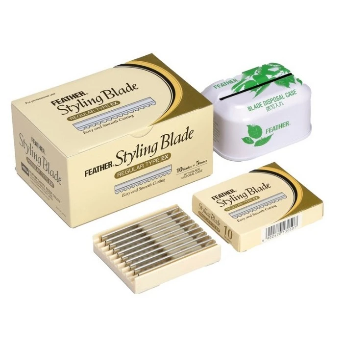 CUCHILLAS NAVAJA STYLING BLADE (CAJA 50 UNIDADES) REF.7719810 FEATHER