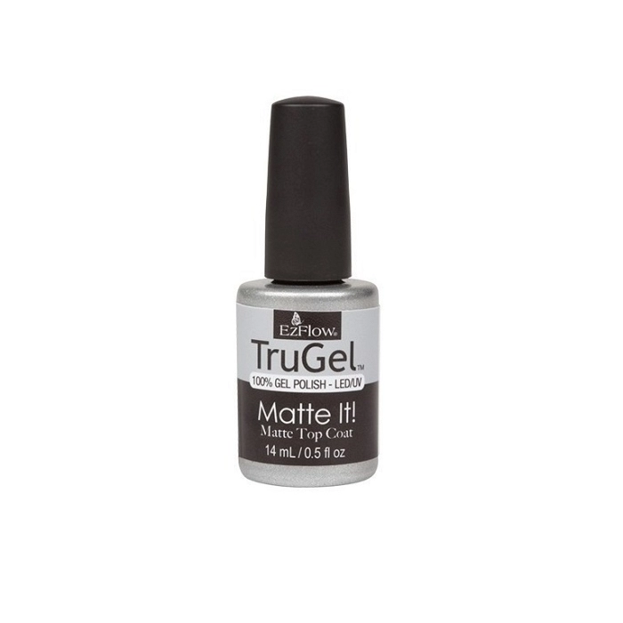 ESMALTE LED/UV TRUGEL 14 ML EZFLOW MATTE IT! TOP COAT