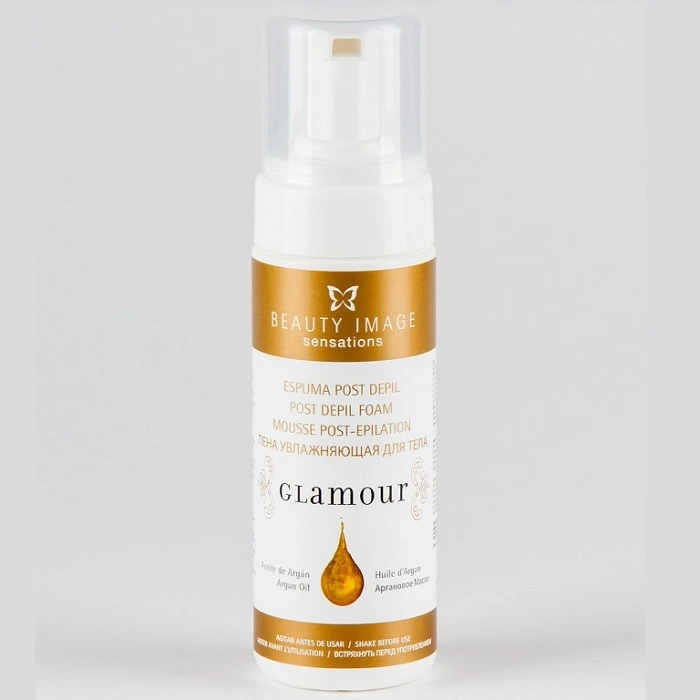 ESPUMA POST DEPIL GLAMOUR 150 ML.