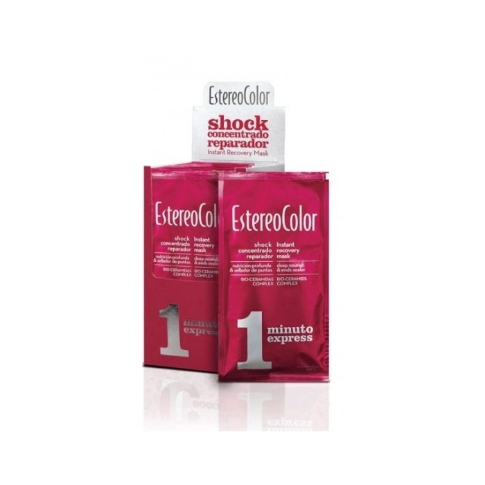 ESTEREOCOLOR SHOCK CONCENTRADO REPARADOR 1 MIN EXPRESS SOBRE 50 ML