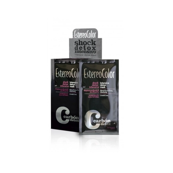 ESTEREOCOLOR SHOCK DETOX INTENSIVO CARBON SOBRE 50 ML