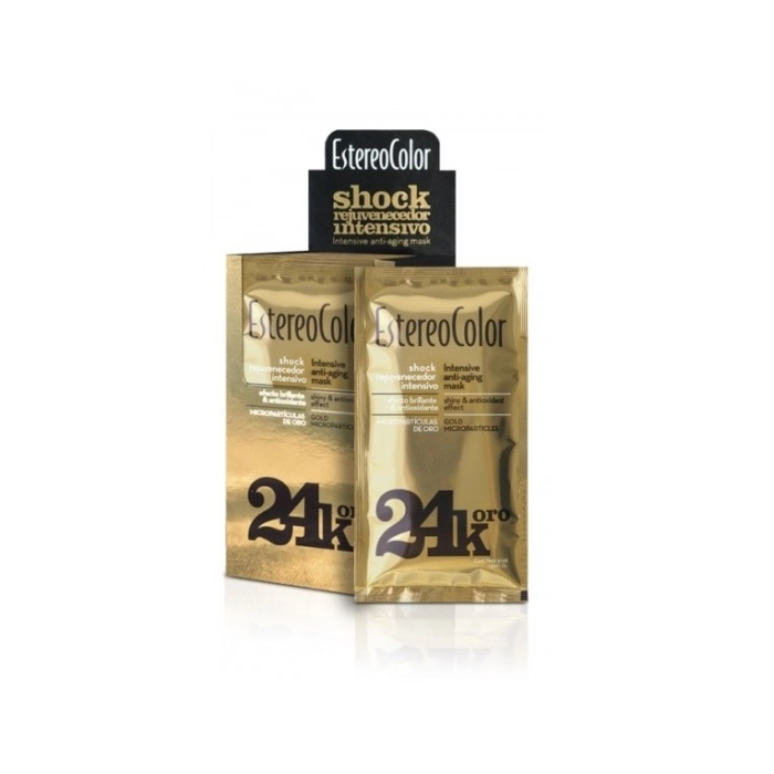 ESTEREOCOLOR SHOCK REJUVENECEDOR INTENSIVO ORO 24K SOBRE 50 ML