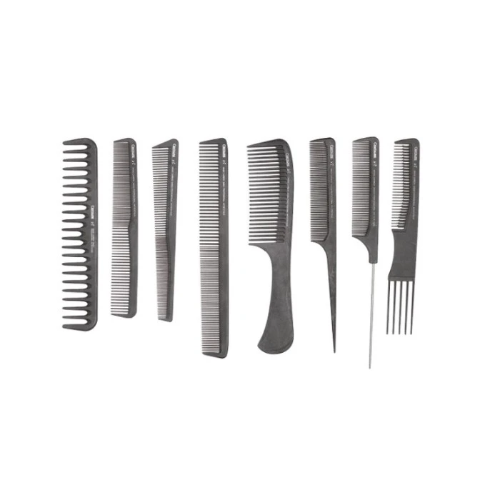 ESTUCHE 8 PEINES DE CARBONO REF : 345500