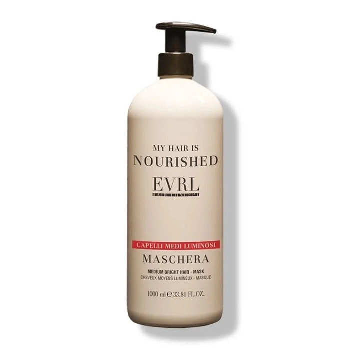 EVRL MASCHERA CAPELLI MEDI LUMINOSI 1000 ML EVRL MASCHERA CAPELLI MEDI LUMINOSI 1000 ML
