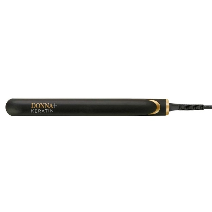 GAMMAPIU PLANCHA DONNA + KERATIN NEGRO Y DORADO