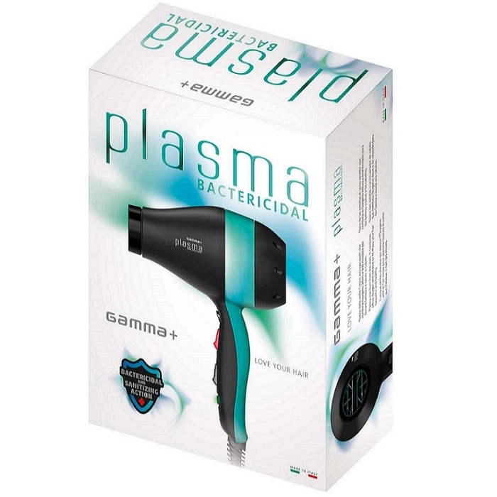 GAMMAPIU SECADOR PLASMA BACTERICIDA NEGRO Y VERDE