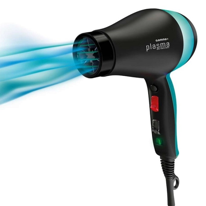 GAMMAPIU SECADOR PLASMA BACTERICIDA NEGRO Y VERDE