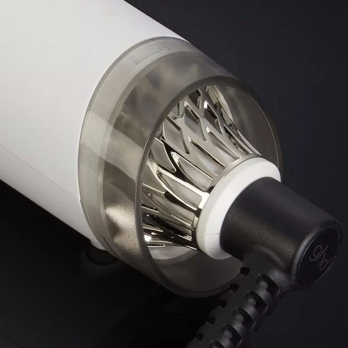 GHD DUET PLANCHA DE PELO DE AIRE CALIENTE 2 EN 1 BLANCA