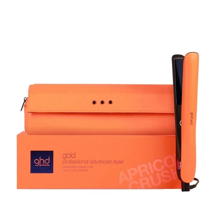 GHD GOLD PROFESSIONAL ADVANCED STYLER APRICOT CRUSH COLOR CRUSH COLLECTION GHD GOLD PROFESSIONAL ADVANCED STYLER APRICOT CRUSH COLOR CRUSH COLLECTION
