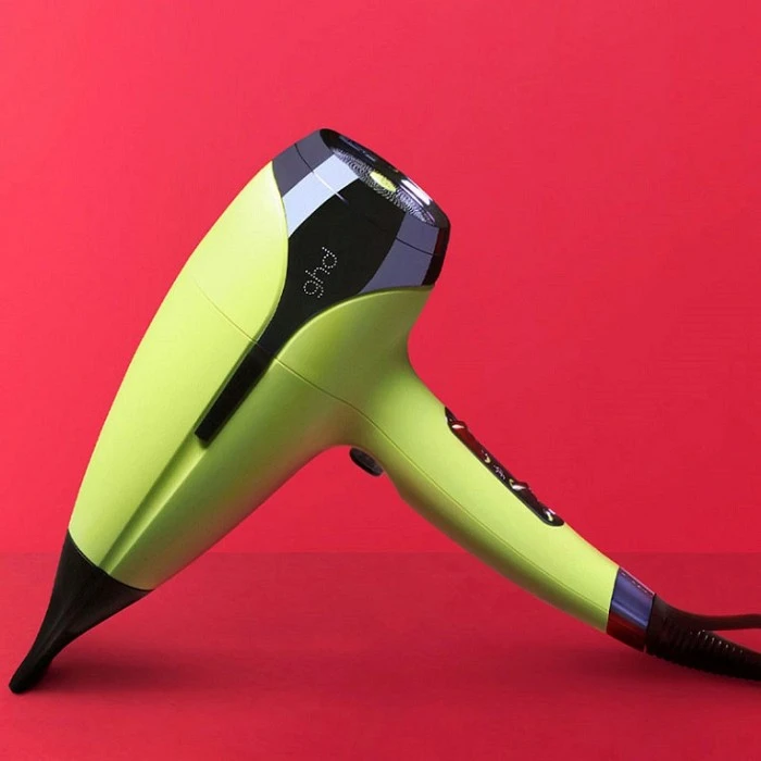 GHD HELIOS PROFESSIONAL HAIRDRYER CYBER LIME COLOR CRUSH COLLECTION