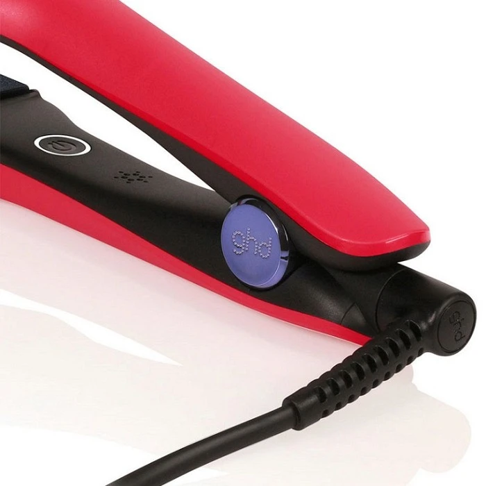 GHD MAX PROFESSIONAL WIDE PLATE STYLER RADIANT RED COLOR CRUSH COLLECTION