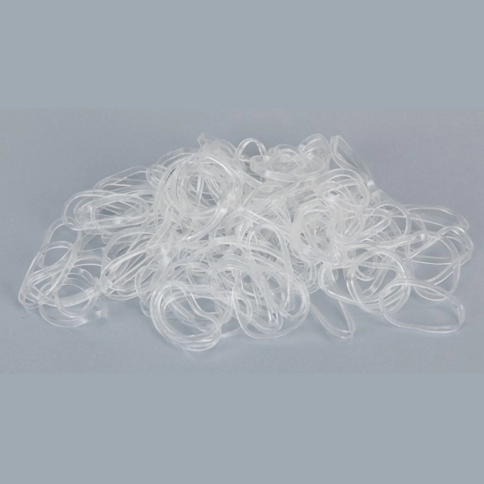 GOMAS ELASTICAS TRANSPARENTES 300 UNIDADES REF33129